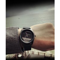 Enmex creative design men's wristwatch branch concept brief convas strap simple face nature fashion quartz lady watches