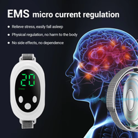 New 1 Set Handheld Sleep Aid Device 20 Levels EMS Sleep Aid Insomnia Stress Anxiety Relief Suitable Insomnia Anxiety