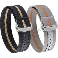 High Quality Nylon Watchstrap for Omega for Swatch Band Folding Buckle Waterproof 20mm 22mm Watchband Men Watch Belt Accessories