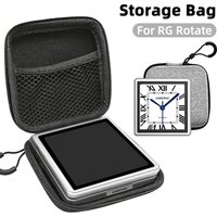 Storage Bag for ANBERNIC RG Rotate PU Travel Portable Storage Case Shockproof & Waterproof Protector for RG Rotate Accessories