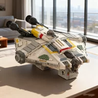 2358pcs MOC The Ghost VCX Star Battle Model Building blocks Assemble DIY creative idea toys Brick Christmas gifts Kids Birthday