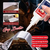 Loolifl50G High-Strength Oily Welding Glue - Super Glue, Universal Strong Instant Adhesive, Used for Metal, Ceramic, Glass, Wood, Plastic, and Alloy Stable and Does Not Turn Yellow
