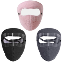 AliExpress NONE Winter Warm Face Mask with Goggles for Men Women, Anti Dust Windproof Ski Mask for Cycling Bicycle Motorcycle Cold Weather Sport