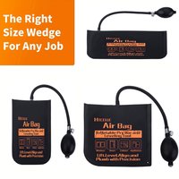 1pc Multi-Use Car Emergency Versatile Air-Pump for Rapid Door Unlock & Window Positioning, Auto Repair Tool Air Wedge Bag Pump