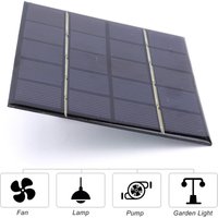 3W 5V Solar Cell Panel Solar Charging Panel Phone Power Bank for Solar Light for 3.7V Battery 3-5V Battery/Phone Charger