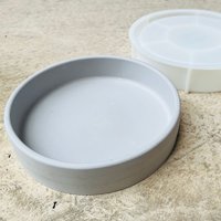 Different Sizes of Cement Plant Pots Silicone Molds Indoor Planters Containers Concrete Molds Large Size Flowerpot Casting Mold