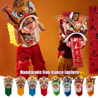 Diy Spring Festival Children's Lion Dance Material Package Dragon Traditional Handmade New Year's Day Gift Tiger Head Handmade