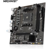 MACHINIS B450 motherboard AMD supports AM4 CPU and DDR4 desktop RAM Dual Channel NVME NGFF M.2 VGA HDMI M-ATX for Ryzen5 series