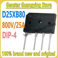 (2 Piece) D25XB100 D25SB100 GBJ25J D25XB80 D20XB80 T20XB60 D15XB80 D15SB80 Rectifier Bridge Commonly Used for Induction Cooker