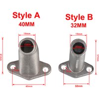 Universal Intake Adapter for 49cc 60cc 66cc 80cc 2 Stroke Carburetor 32mm 40mm Size