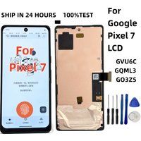 NEW OLED/TFT 6.3 INCH For Google Pixel 7 LCD Display GVU6C GQML3 GO3Z5 Digitizer Assembly Touch Screen Replacement WITH FRAME
