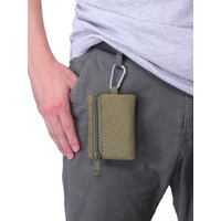 Mini Tactical Pouch - Multi-Function Wallet & Key Card Carrier, Small Waist Bag for Camping, Hiking & Hunting