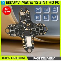 BETAFPV Matrix 1S 3IN1 AIO FC Brushless Flight Controller 2.4G ELRS RX Gyro BMI270 For O4 Air Unit Meteor75 Pro 1S Whoop Drone