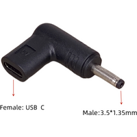 DC Power Adapter Connector for Lenovo Miix 320-10ICR 310-10ICR 300-10IBY Ideapad 100S-11IBY USB Type C to 3.5*1.35mm PD 5V 4A