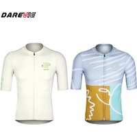 AliExpress DAREVIE Cycling Jersey Light Soft Anti-Slip Training Level Man Cycling Maillot Moisture-Wicking Quick Dry Men's Cycling Clothing
