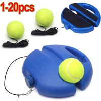 1 Set Tennis Trainer With Tennis Bounce Ball And Practice Ropes, Suitable For Indoor Outdoor Tennis Training Padel Accessories
