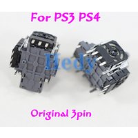 1PC Original 3Pin 3D Rocker Analog Stick Joystick Sensor Module For PS4 PS3 Controller Thumbstick Potentiometer Replacement