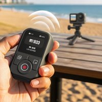 Mini Wireless Bluetooth Remote Control For DJI OSMO Action 6/5pro/4/OSMO 360 Action 6 Action Camera Accessories 60M Distance