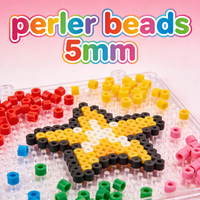 Perler 5mm Beads 1000pcs New Color Pearly Iron Beads for Kids Hama Beads Diy Puzzles High Quality Handmade Gift Toy