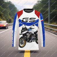 Motorrad For BMW R1250 GS Motorcycle Motorsport Racing Jerseys ADVENTURE Riding Sport Travel Long sleeve T-Shirt Summer Anti-UV