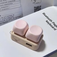 HanLinYue Free2 Mini Keyboard Two-key E-book Page Turner Hot Swap Portable PC Accessories Bluetooth RGB for Tablet/phone/reader