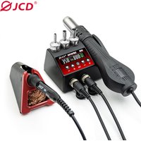 JCD 8898Pro 2 in 1 Soldering Station LCD Digital Display Welding Rework Station Wall-mounted Phone BGA SMD PCB IC Repair Tools