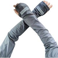 AliExpress NONE Sun Protection Arm Sleeves Outdoor Unisex Driving Cooling Breathable Stretchy Ice Silk Cycling Summer Travel Beach Arm Sleeves