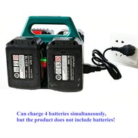 Tool Parts For Makita 18V Lithium Battery DC18RC DC18SF DC18RF For HongSong 21V DC Inport Li-ion Battries BL1830 BL1815 Charger