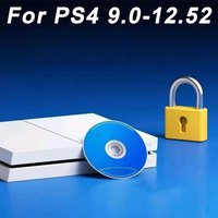 For Firmware 9.0-12.52 BD-JB Disc No PC Needed 1 Click Boot JB Disk Tool Homebrew Play Backup Games for PS4