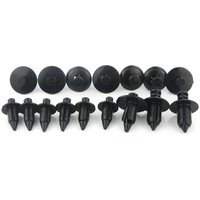 6/7/8mm Plastic Fairing Clips Universal Motorcycle Push Pin Rivets 20pcs Used For Motorbike Accessories Care