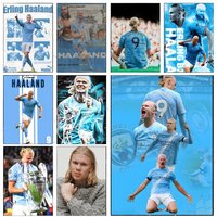 E-Erling Braut Haaland outstanding Poster Premium Decor Art & Gift for Household Lounge Home Ornaments