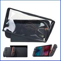 Transparent Dust Cover for Switch 2 Anti-Scratch Protective Case Waterproof Cover Sleeve for Switch 2 Charging Dock