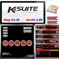 2025 Official ECU Programming Kit: KSuite 2.80 + KTag V2.25 + KESS V2 V5.017 w/ RSA Autofix | OBD2 Diagnostics & Tuning Tools
