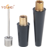 Latest3pcs Ball Bicycle Pump Needle Nozzle Kit Valve Adapter for Ball Bicycle