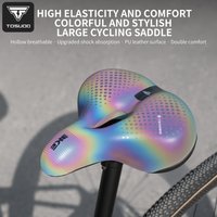 TOSUOD Bicycle Saddle Comfortable Soft Anti-slip Waterproof Shock Absorption Bike Seat Cycling Accessories