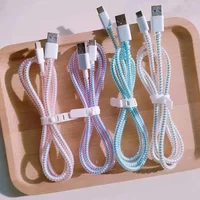 1.6m laser cable protectors spiral data cable organizer wrap universal phone charger cord saver sleeve for Xiaomi Samsung iPhone