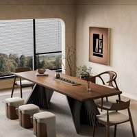 Style Italian Decoration Dining Table Set Wood Solid Wood Modern Dining Table Kitchen Restaurant Mesa De Comedor Furniture Home