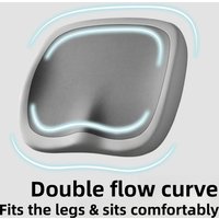 Square Memory Foam Seat Cushion Car Office Chair Pad Thickened Student Cushion Long Time Use Comfort Pad
