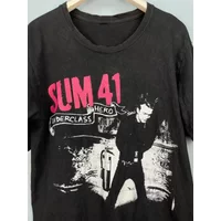 SUM 41 Underclass Hero Sum 41 Band Shirt Classic Black Unisex S-5XL RE462