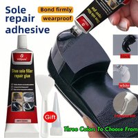 Shoe Repair Glue Kit White/Black Sole Waterproof Quick Drying Filling Repair Adhesive Wear-resistant Sealant Crack Repair Agent
