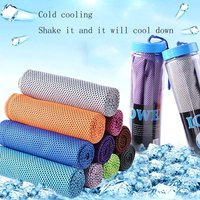 Outdoor Microfiber Quick Drying Cooling Ice Towel Camping Fitness Sports Towel Swimming Yoga Beach Cooling Towel