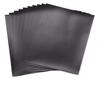 10Pcs 5x7 Inch/A4 Size Thin Single-Side Magnetic Sheets for Die Storage Pockets and Magnet, Clear Stamp Storage