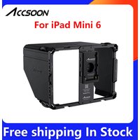 Accsoon IOS ipad CEPC-05 Cage For iPad Mini 6 with NPF Battery Plate Adapter Protective Expandable Case Use with SeeMo