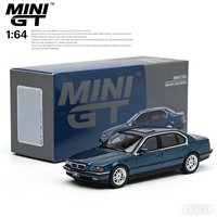 MINI GT 1:64 BMW 750IL 3D Simulation Alloy Car Model, Boys' Holiday Gift Toy, Adult Collection Decoration Item.