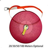 20m / 30m / 50m / 100m Double-Sided Printing Tape Measure | Construction Engineering Grade Manual Measuring Tool Ruler