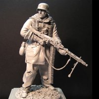 1/16 resin figure unpainted model kit, military theme, soldier from the Holtinghalkov front, unassembled and unpainted GK
