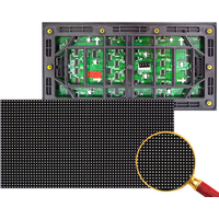P4 LED Outdoor Module 256x128mm RGB 64x32 Pixels 8S Full Color Panel HUB75 Display Screen