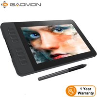 GAOMON PD1161 IPS HD Graphics Drawing Display Digital Tablet Monitor With 8 Shortcut Keys & 8192 Levels Battery-Free Pen