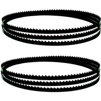 2PCS 2095mm Bandsaw Blades 6 10 16mm Width 3 6 TPI for Dewalt DW738 Carbon Band Saw Woodworking Tools