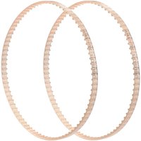 Pool Cleaner Drive Belts Replacement - for Aquabot Parts 3302 A3302PK Pool Cleaner Belts - 2 Pack- 80 teeth